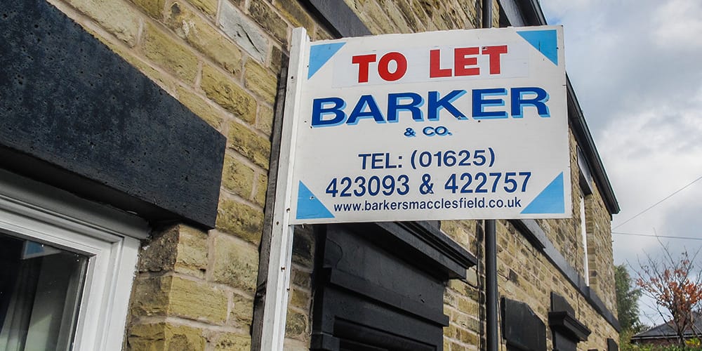 A Buy-to-Let sign outside a property